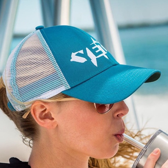 1 LEFT📣nwt // yeti tarpon trucker hat - Picture 6 of 8